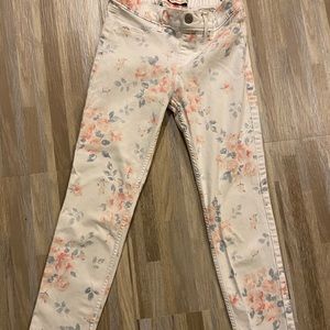 Girls Floral Jegging